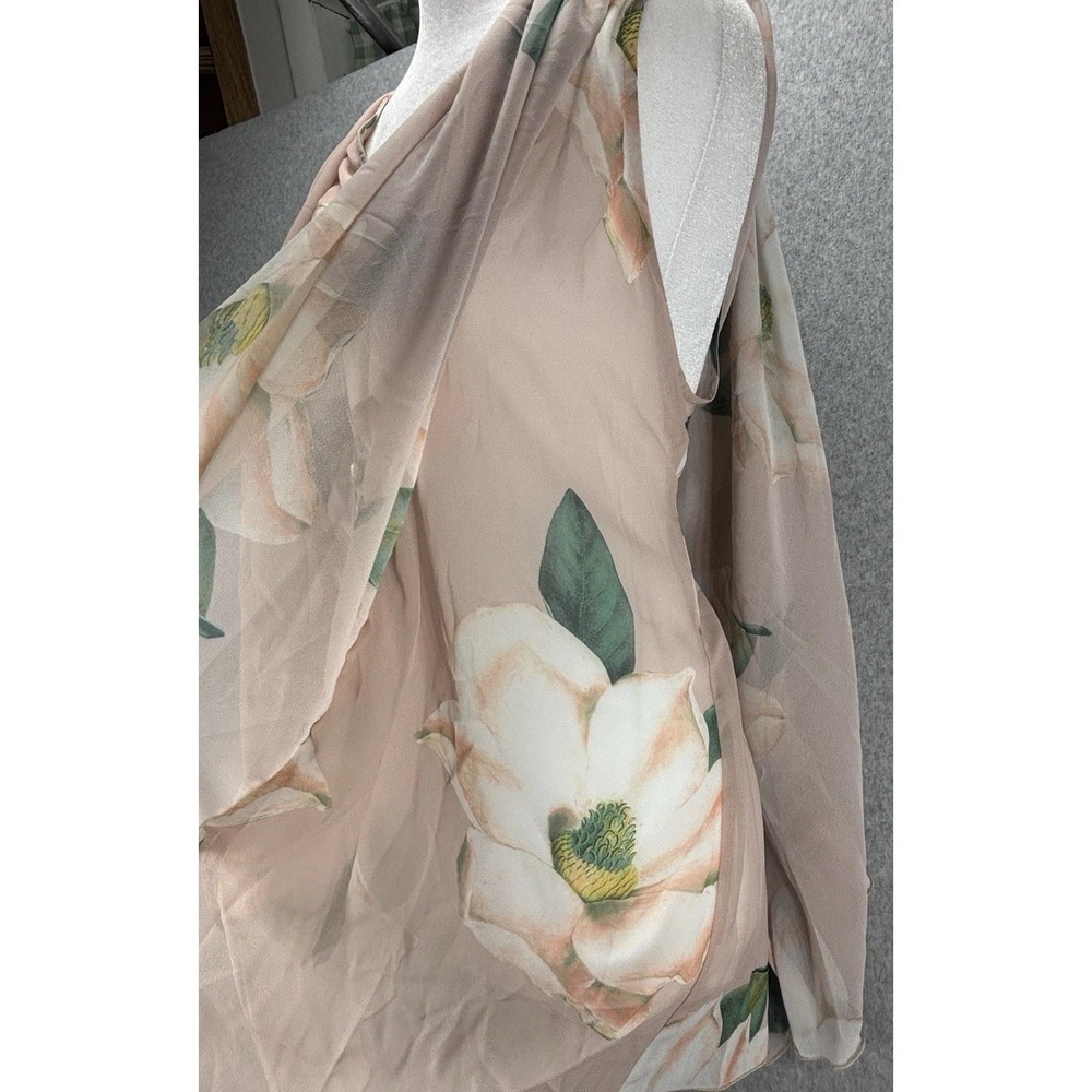 ShowMe Your Mumu Butterfly Tunic Floral Sheer Boho ethereal FairyCore Romantic S - Picture 9 of 13